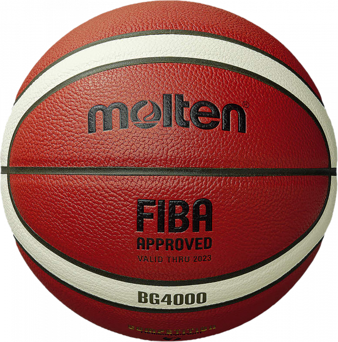 Molten - Basketball Model 4000 (Gf) Str. 5 - Orange & weiß