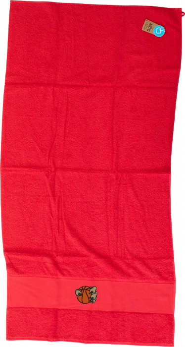 Sportyfied - Bath Towel - Röd