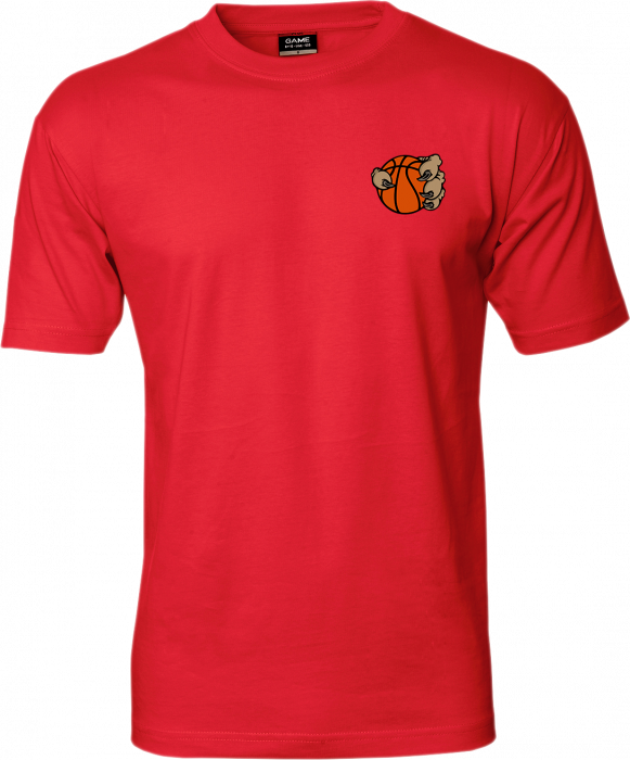 ID - Cotton Game T-Shirt - Röd